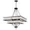 Cwi Lighting Shalia 8 Light Chandelier With Black Finish 9972P23-8-101 - alternate 1